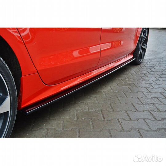 Сплиттер порога Audi A7/A6 C7