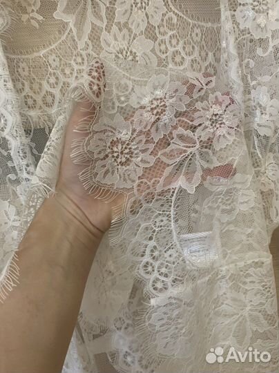 Халат из кружева