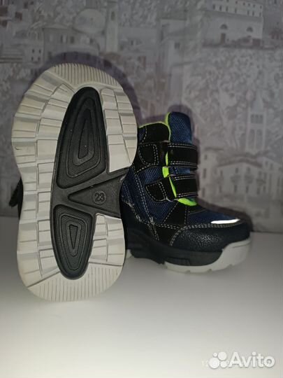 Ботинки зимние для мальчика 23