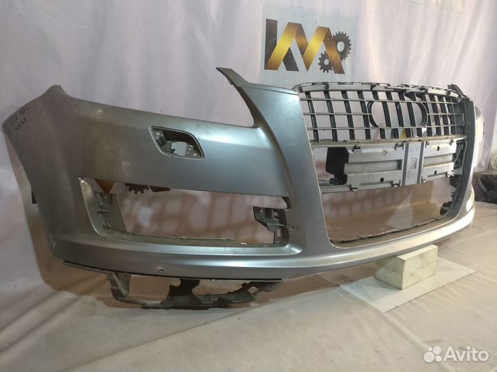 Audi Q7 10-15 Бампер Передний 4233