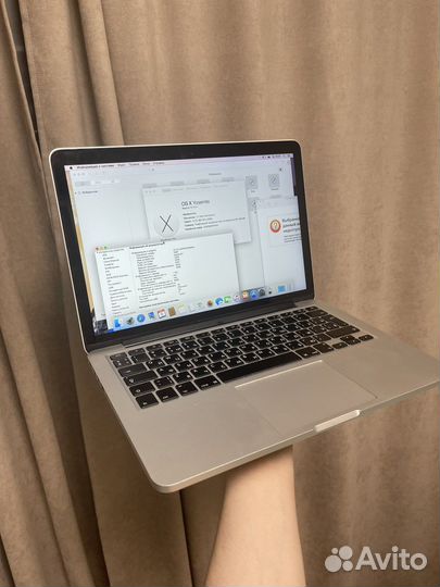Macbook pro retina 2015 ростест 30циклов