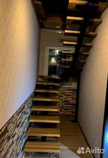 Обшивка ступеней Ясенем