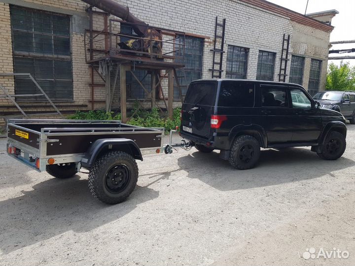 Курганский прицеп Крепыш бакелит,R16 (2,0х1,26)