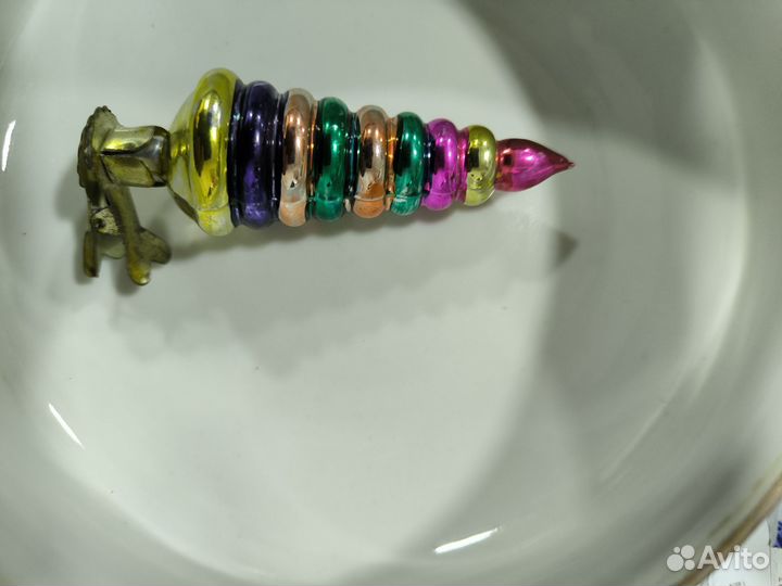 Елочные игрушки СССР на прищепке