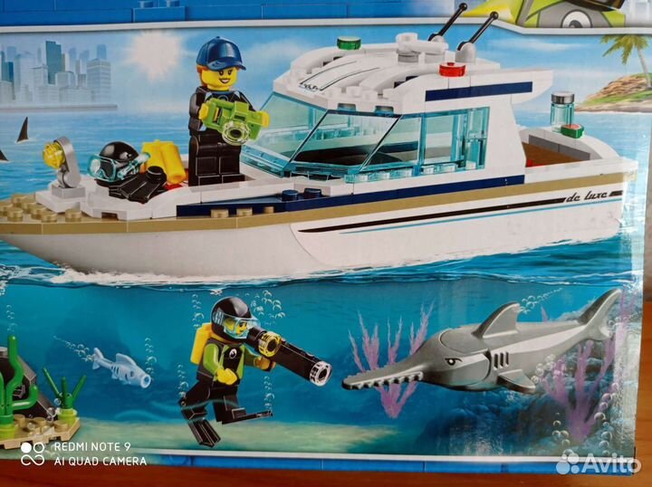 Конструктор Cities 11221 Яхта Для Дайвинга