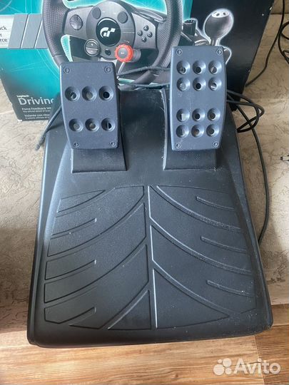 Руль logitech driving force gt