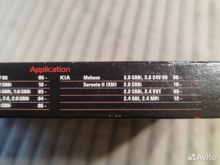 Воздушный фильтр на Kia fortech fs-006