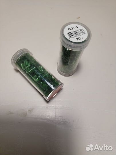 Бисер, стеклярус