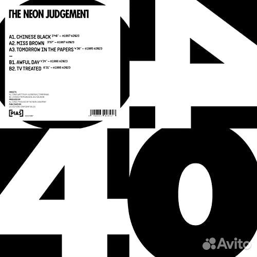 The Neon Judgement - Pias 40 (1 LP)