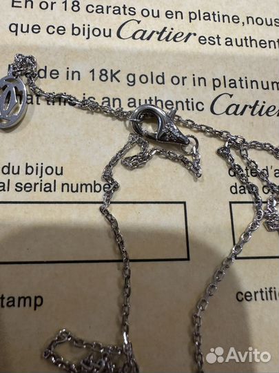 Кулон cartier love vgold