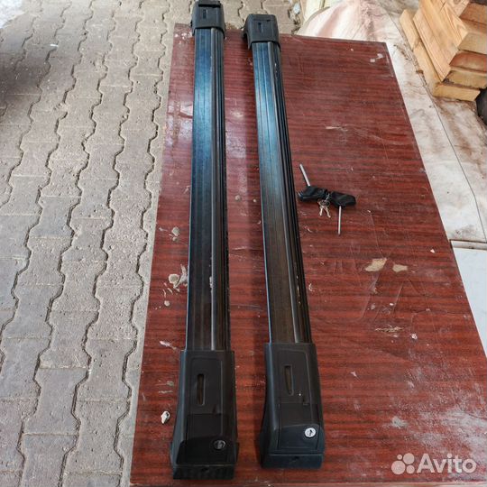 Багажник на рейлинги Джили атлас