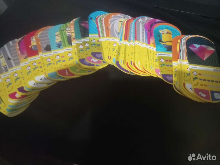 Карточки миньоны магнит