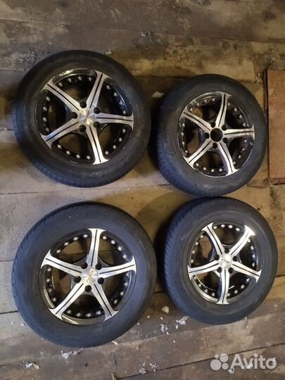 Колеса в сборе r14 летние 5*100
