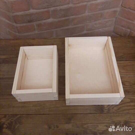 Ящики деревянные декоративные