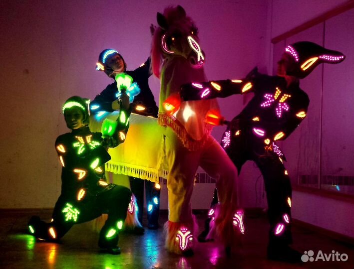 Светодиодные костюмы Эльфы