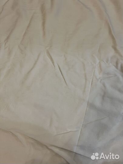 Скатерть овальная 260х260 белая