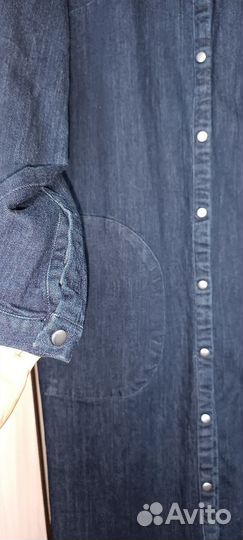 Джинсовый кардиган. Стрейч ткань. L размер
