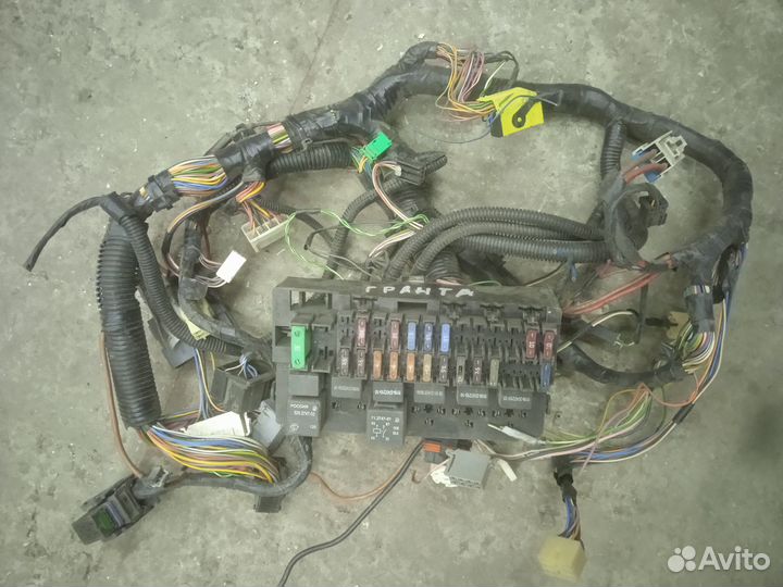 Проводка LADA priora 2