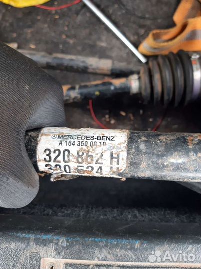 Привод передний задний левый правый w164