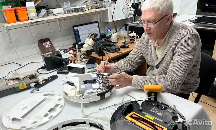 Ремонт Робота-пылесоса в Москве