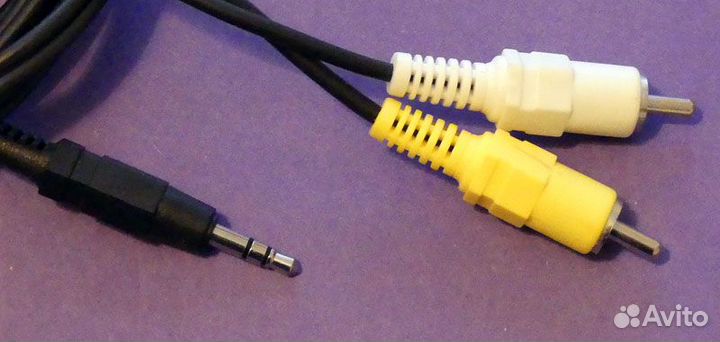 Кабель RCA mini USB jack видео камер AV Нестандарт