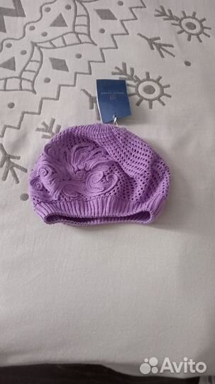 Берет хлопковый