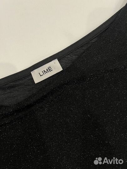 Топ на одно плечо Lime