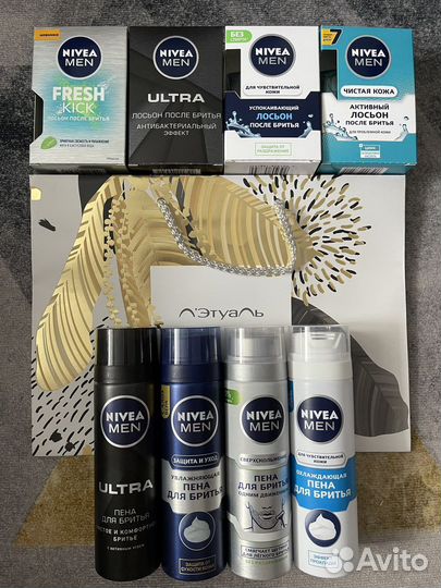 Средства для волос и тела (Nivea,Ollin,Adidas)