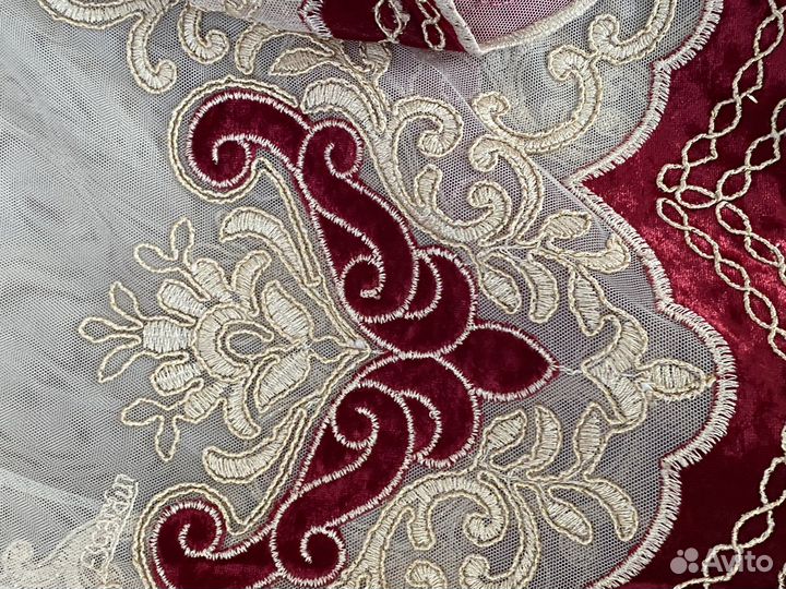 Комплект шторы и тюль