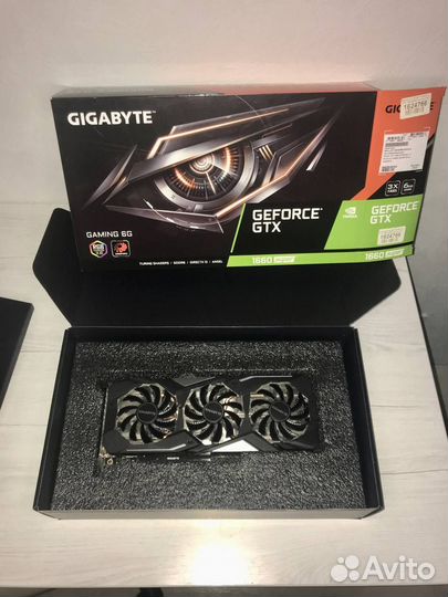 Видеокарта GeForce GTX 1660 super OC 6G