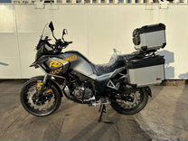 Мотоцикл Cyclone RX401 белый + 3 алюминиевых кофра
