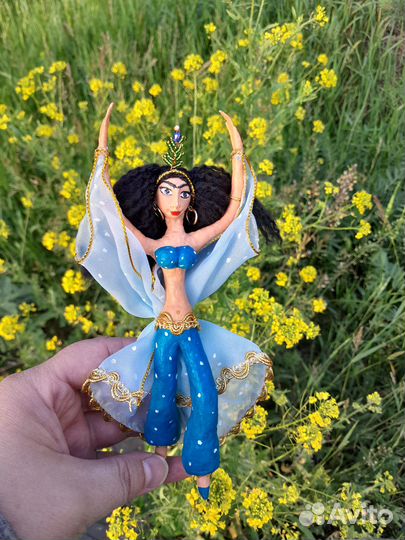 Ватная игрушка: Шамаханская царица