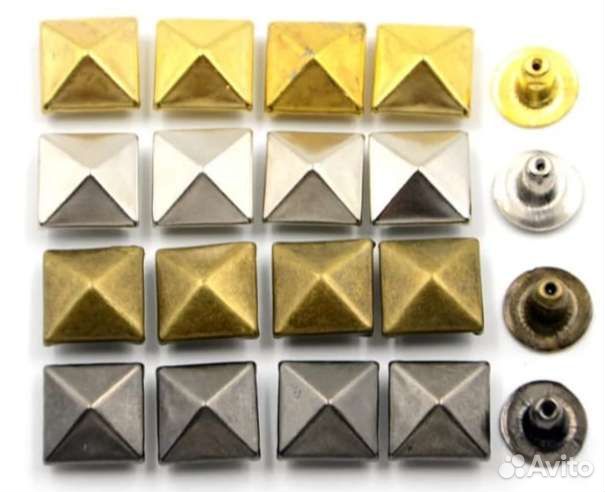 Клёпка бортов куртки косухи, декор клепками