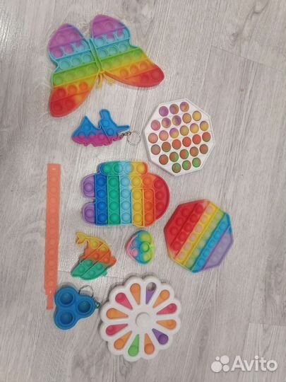 Игрушки поп-ит пакетом
