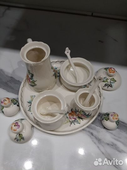 Набор для специй. Семикаракорская керамика.Новый