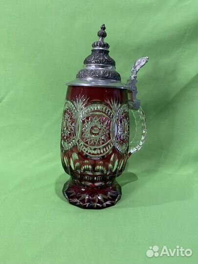 Кружка пивная хрусталь