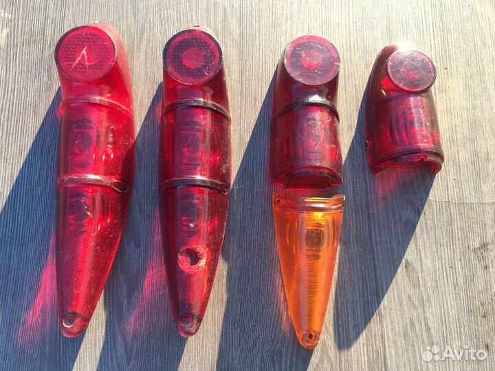 Рассеиватели стёкла задних фонарей Москвич 408 407