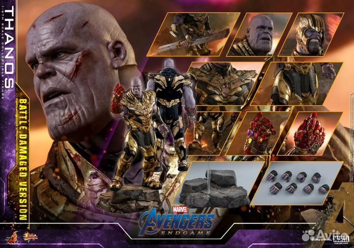 HOT toys Avengers: Endgame MMS564 Thanos, шиппинг
