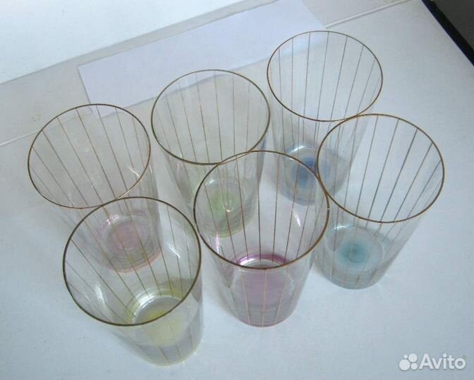 Бокалы Чехия Богемия Германия Фужеры