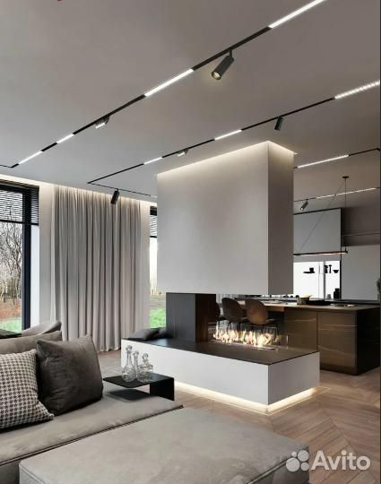 Maytoni Трековый светильник TR030-2-24W4K-B