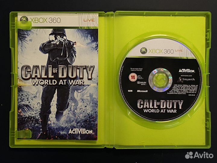 Call of Duty World AT War Xbox 360