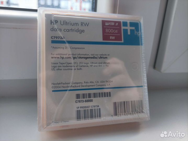 HP Ultrium LTO-3 (до 800Гб) ленточный накопитель