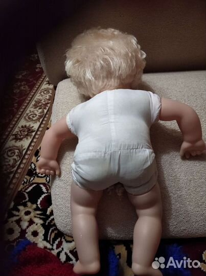 Кукла пупс мягконабивная