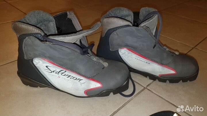 Лыжные ботинки salomon pilot sns