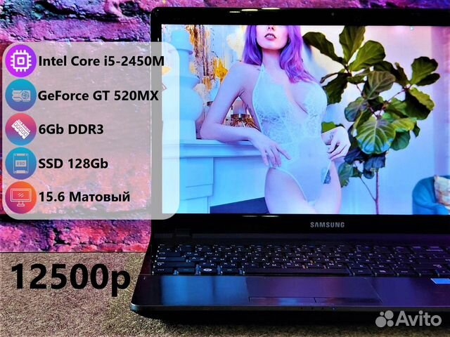 Ноутбук Samsung IntelCore i5/ Nvidia GT520MX/ SSD объявление продам