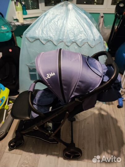 Прогулочная коляска keka passo для цвет синий