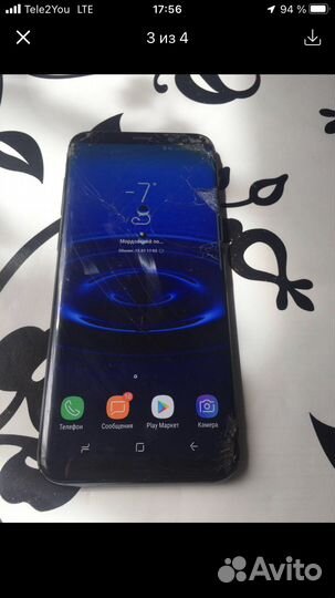 Samsung galaxy s8 plus на запчасти