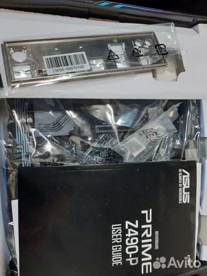 Материнская плата Asus Prime Z490-P с процессором