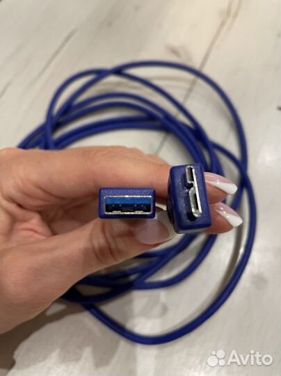 Новый кабель super high speed USB revision 3.0