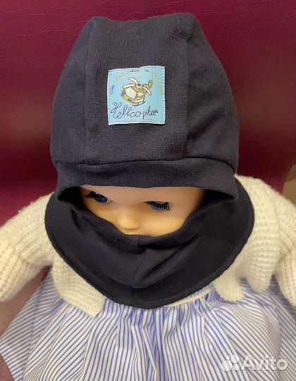 Подшлемник, шапка для мальчика.42-44